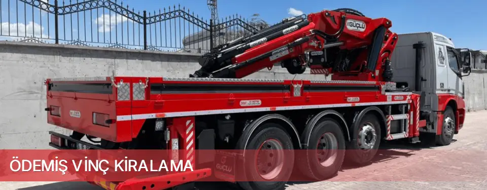 Ödemiş İlçemi Vinç Kiralama